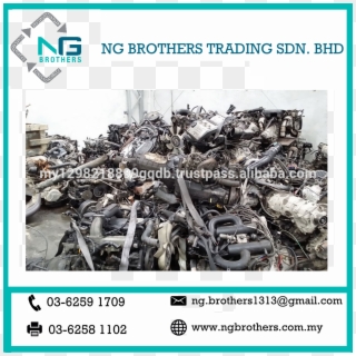 Metal Recycling Scrap Car Engine Malaysia - Scrap, HD Png Download