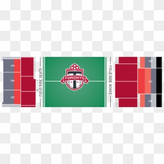 Fathead Toronto Fc Wall Decals , Png Download - Toronto Fc Seating Chart, Transparent Png
