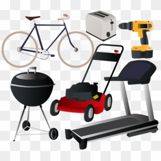 Grills, Exercise Equipment, Non-working Small And Large - Machine, HD Png Download