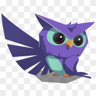 Blue Owl Png - Animal Jam Owl Png, Transparent Png