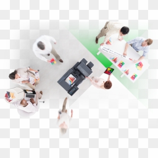 Lexmark Printer In Office Environment - Graphic Design, HD Png Download