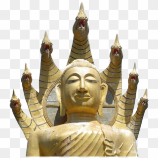 Buddha Temple Wat Statue Meditation Religion - Statue, HD Png Download