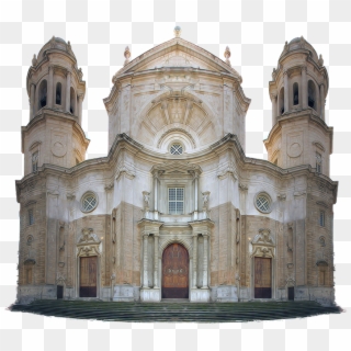 Cathedral Free Download Png - Cathedral Of Cádiz, Transparent Png