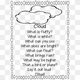Poem For First Grade Clipart Poetry Rhyme Poems About - Poems For First Graders, HD Png Download
