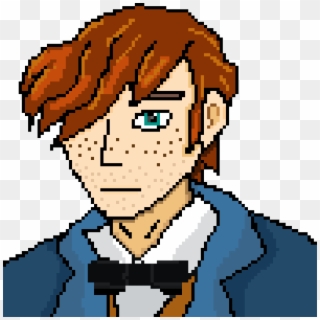 Newt Scamander From Fantastic Beasts And Where To Find - Newt Scamander Pixel Art, HD Png Download