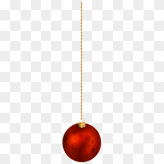 Free Png Hanging Red Christmas Ball Png - Christmas Hanging Balls Images Png, Transparent Png