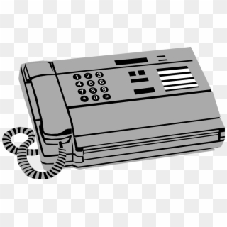 Fax Machine Images - Fax Machine Illustration, HD Png Download