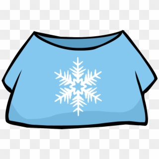 Image - Snowflake Tshirt - Png - Club Penguin Wiki - Girls T Shirt Roblox, Transparent Png