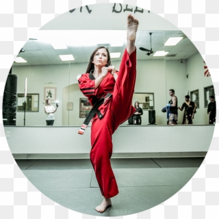 3rd Degree Black Belt - Female Martial Arts Instructor, HD Png Download