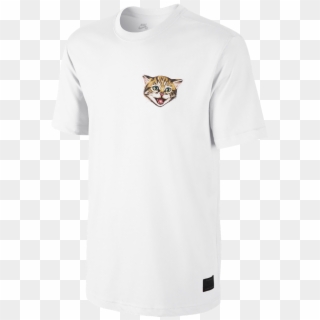 Nike Sb Cat Scratch 15 Men's T-shirt Size Medium - Collar T Shirt Printing, HD Png Download