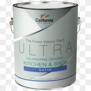 California Ultra Kitchen & Bath Nano Ceramic Satin - Smooth Paint, HD Png Download