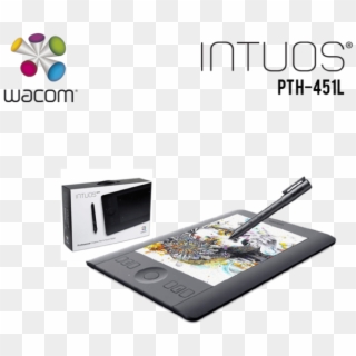Wacom Professional Creative Pen & Touch Tablet Intuos - Wacom, HD Png Download
