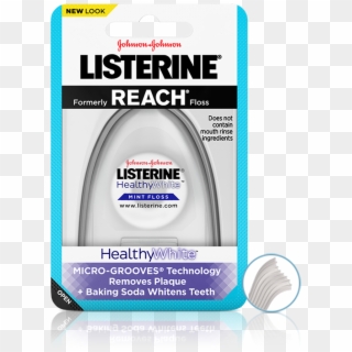 Listerine® Healthy Whitetm Floss - Listerine, HD Png Download