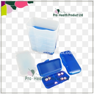 Ph01-054 28 Compartments Plastic 7 Layers 28 Compartments - Pill Organizer, HD Png Download