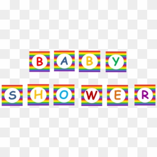 Noah's Ark Baby Shower - Rainbow Baby Shower Banner, HD Png Download