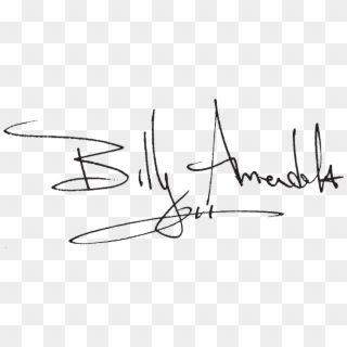 Billy Amendola Sig Ssl=1 - Drawing, HD Png Download