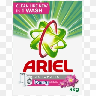 05413149809871 Detail Image3 V=1-201807031045 - Ariel Detergent, HD Png Download