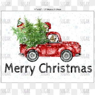 Christmas Truck Elves - Christmas Day, HD Png Download