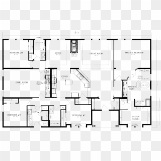 890 X 547 7 - Luxury Barndominium Floor Plans, HD Png Download