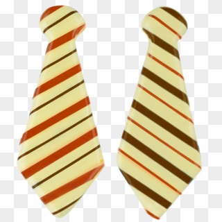 White Chocolate Ties - Earrings, HD Png Download