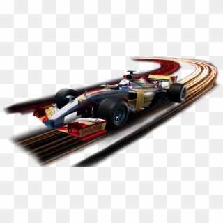 The Road To Formula 1 Singapore Grand Prix - Racing Car Illustration, HD Png Download
