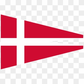 Naval Rank Flag Of Denmark - Flags With Two Trapezoids, HD Png Download