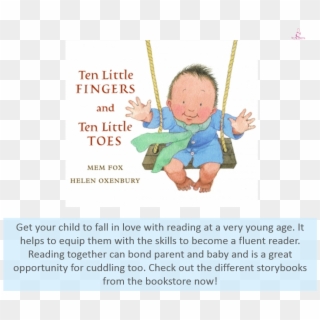 Reading To Your Baby Is Beneficial To Their Development - Ten Little Fingers And Ten Little Toes, HD Png Download