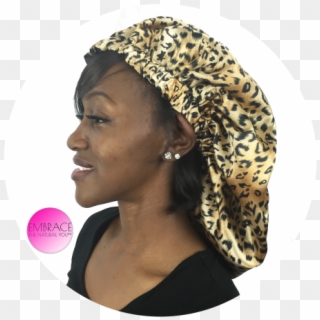 Cheetah Print Shower Cap Png - Girl, Transparent Png