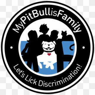 Family Round Sticker - National Pitbull Awareness Day 2016, HD Png Download
