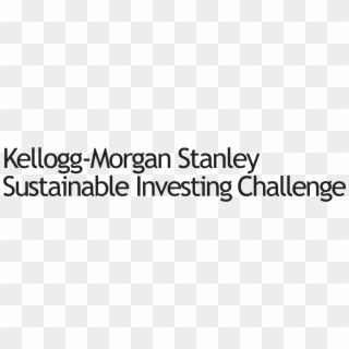 Sustainable Investing Challenge - Morgan Stanley Sustainable Investing Challenge, HD Png Download