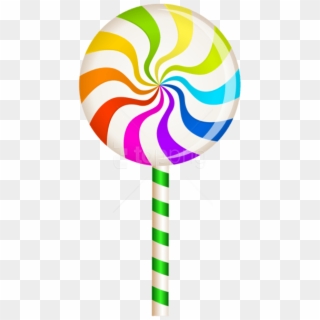 Free Png Download Multlor Swirl Lollipop Clipart Png - Lollipop Candy Clip Art, Transparent Png