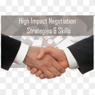 Negotiation Skills Image - Hand Shake, HD Png Download