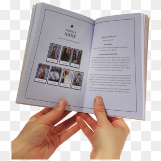 Chakra Wisdom Cards Workbook Cutout Open - Magazine, HD Png Download