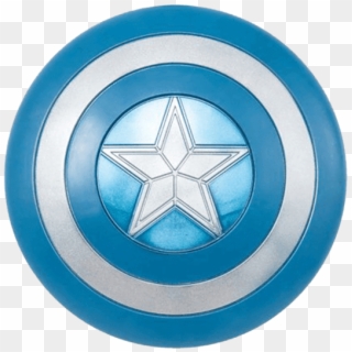 Kids Stealth Captain America Costume Shield - Blue Captain America Shield, HD Png Download