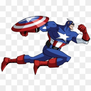 Captain America Clip Art - Avengers Captain America Clip Art, HD Png Download