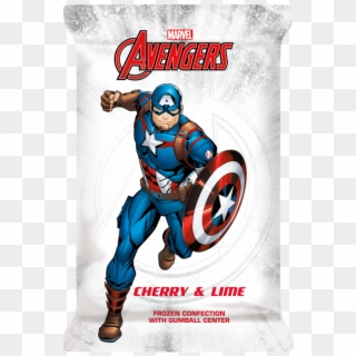 Avengers Captain America - Avengers Captain America Face Bar, HD Png Download