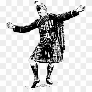 This Free Icons Png Design Of Scotsman Dancing, Transparent Png