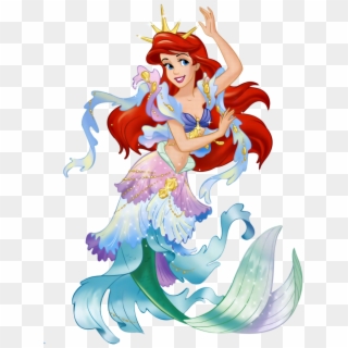 Dancing Ariel Png Picture Clipart - Ariel Little Mermaid Character, Transparent Png