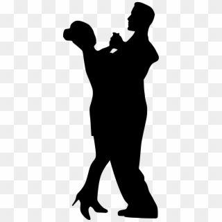Clipart - Couple Dance Photo Black And White, HD Png Download