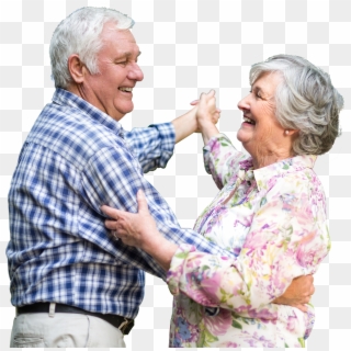 Older Couple Dancing - Old People Stock Png, Transparent Png