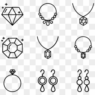 Jpg Royalty Free Jewels Icons Free - Jewelry Icon Transparent Background, HD Png Download