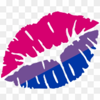 Lips Sticker - Bi Pride, HD Png Download
