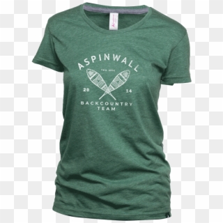 Aspinwall Backcountry Team Womens T Shirt Pine - Active Shirt, HD Png Download