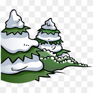 Pine Tree Cove - Cartoon Winter Trees Png, Transparent Png