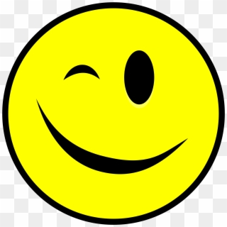 This Free Icons Png Design Of Winking Smiley Yellow, Transparent Png