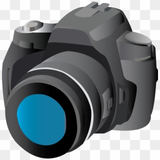 Slr Camera Cliparts - Camera Dslr Clipart Png, Transparent Png