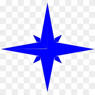 Image Library Download Northstar Clip Art At Clker - 4 Point Star Vector, HD Png Download
