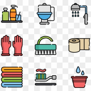 Bathroom - Vector Laundry Icon Png, Transparent Png
