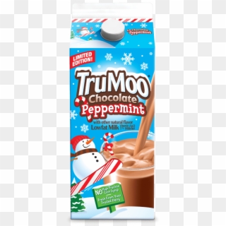 Trumoo Chocolate Peppermint 1% Lowfat Milk - Trumoo Chocolate Peppermint Milk, HD Png Download