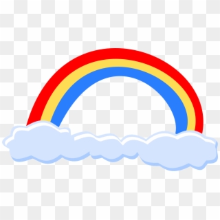 Free Icons Png - Cute Rainbow Transparent Background, Png Download